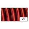 Hliníkový dekorativní drát 2mm x 5m - červený