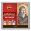 Sada 24 uměleckých akvarelových pastelek Mondeluz portrét, Koh-i-noor