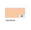 Barevný papír 130g - 42 Meruňková