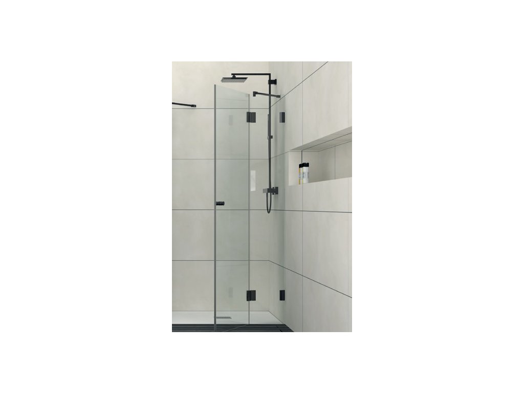 Sprchové dveře AMBER a pevný díl