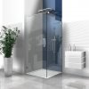 rohový skleněný sprchový kout Flamea