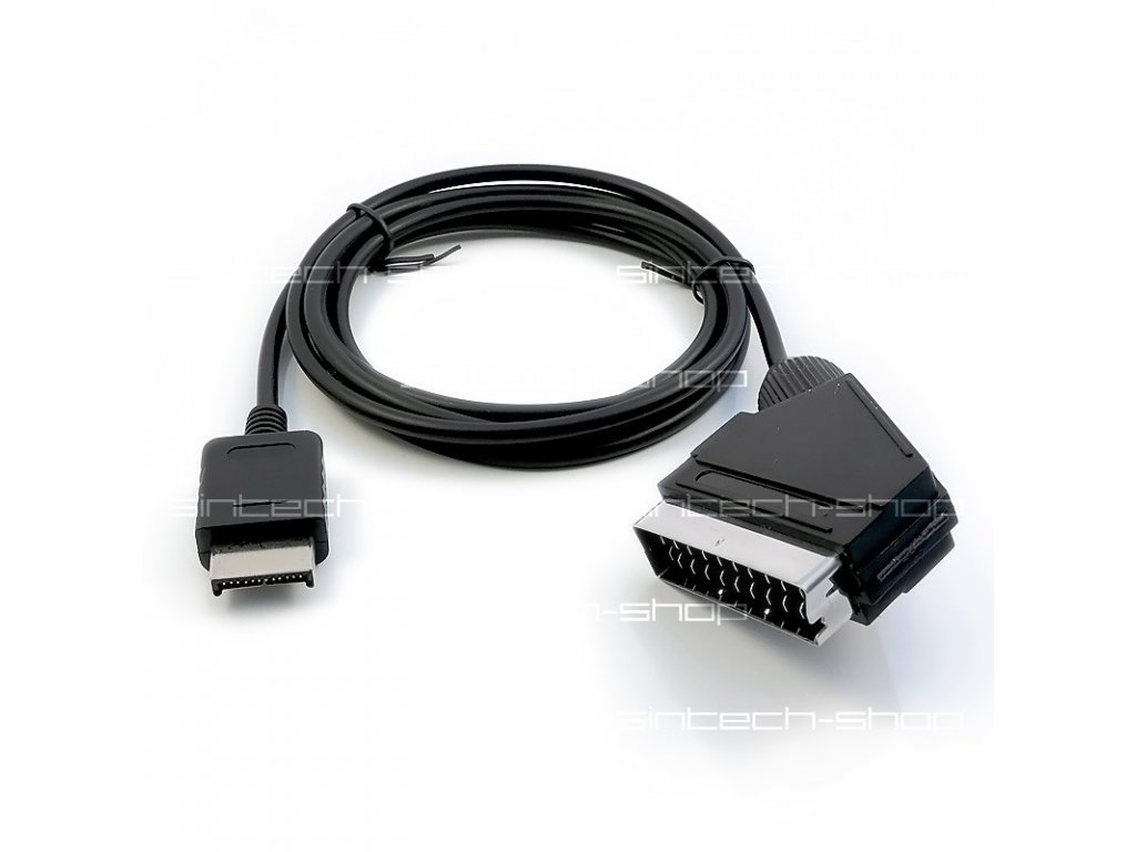 RGB SCART Kabel pro Sony Playstation 2 3 - SINTECH-SHOP.CZ