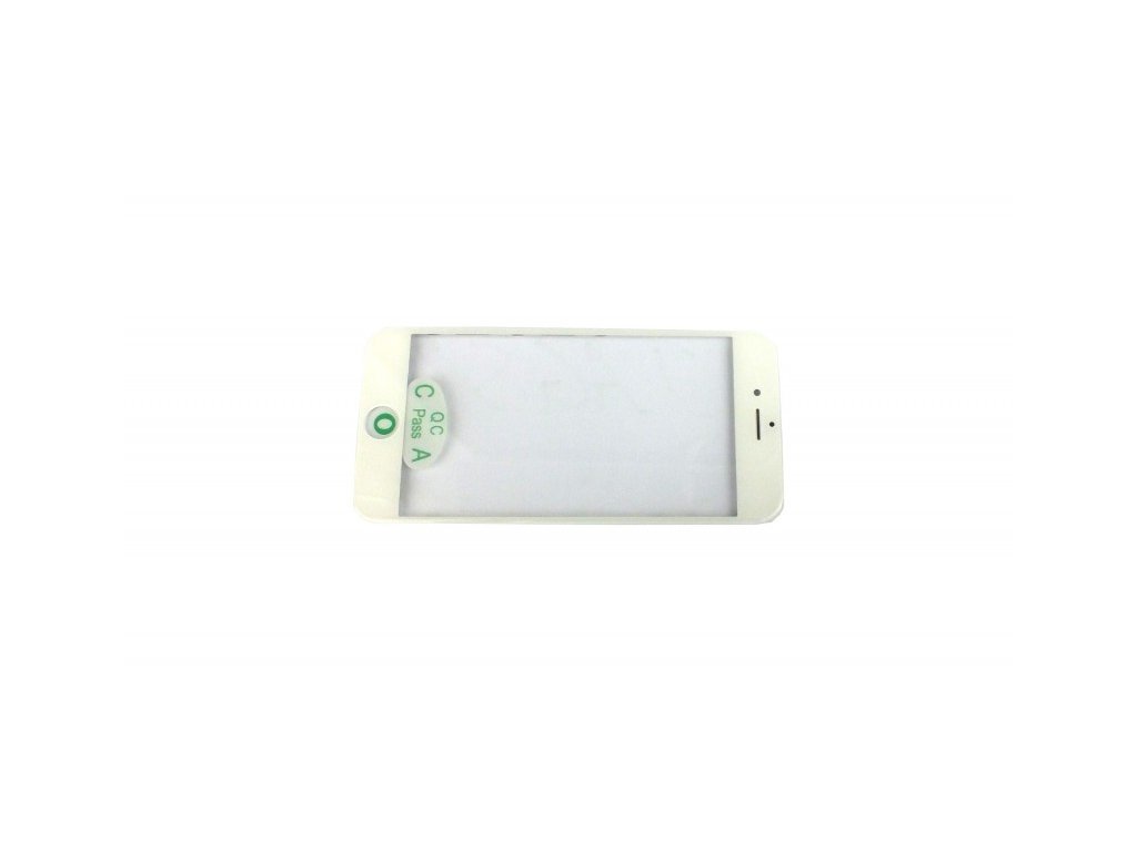 iPhone 6 Plus (5,5“) čelní dotykové sklo s rámem a OCA lepící vrstvou  PREMIUM - bílé - SINTECH-SHOP.CZ