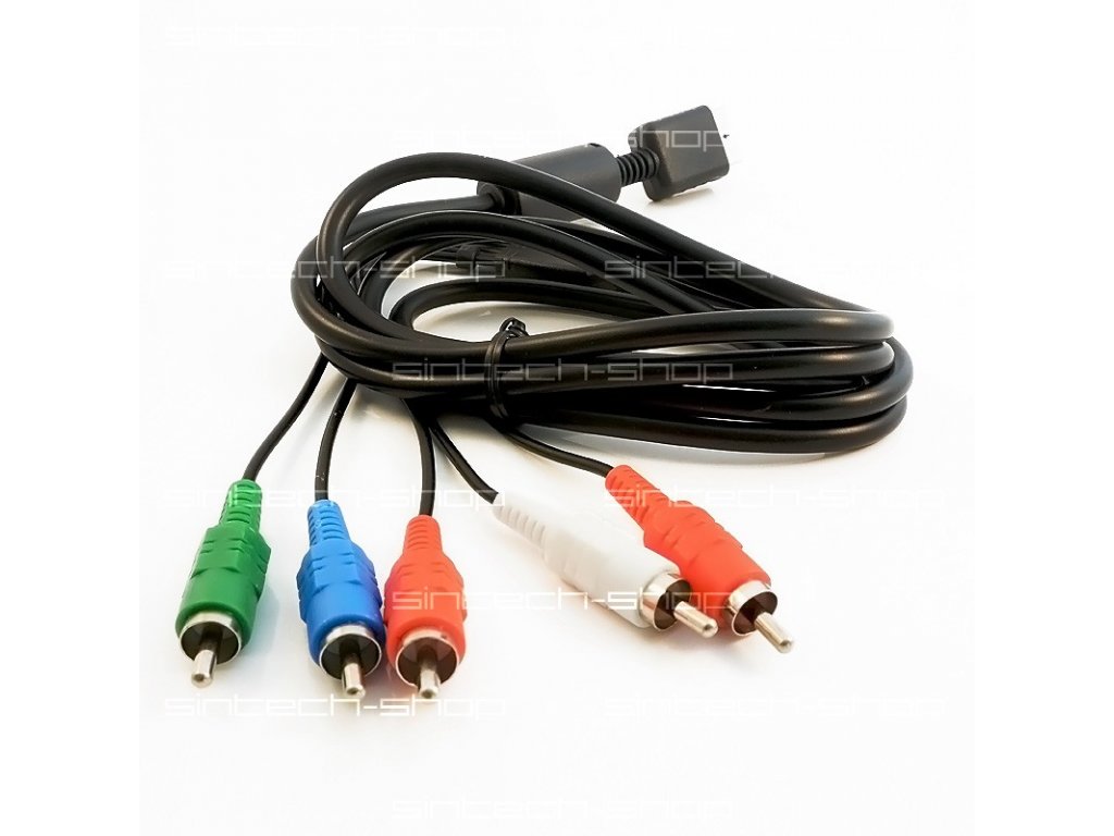 PS2 / PS3 YUV Komponentní kabel (Playstation 2/3) - SINTECH-SHOP.CZ