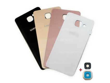 Samsung Galaxy A3 2016 A310 zadní kryt baterie, s krytkou kamery, různé barvy (Barevná varianta Bílá)