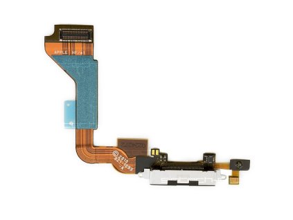 5635 1 iphone4 systemovy konektor s flex kabelem cerny