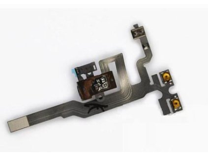 6589 6589 6589 iphone 4s konektor sluchatek s flex kabelem cerny