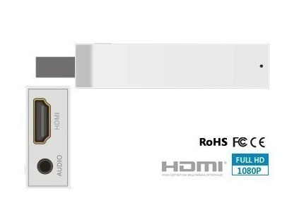 HDMI Converter Stick pro Wii 720p 1080p Upscaler