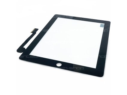 6811 ipad 3 ipad 4 celni sklo digitizer touchscreen cerny