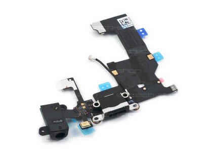 6907 6907 iphone 5 nabijeci konektor lightning s flex kabelem cerny