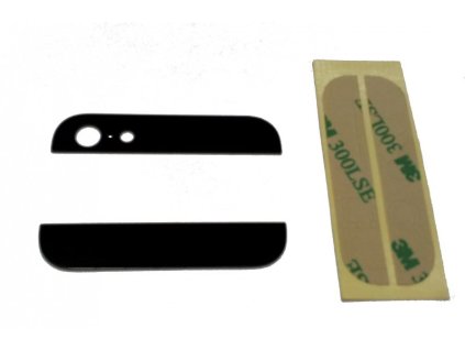 7558 7558 7558 zadni sklenene kryty na iphone 5 cerne