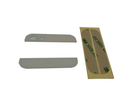 7561 7561 7561 zadni sklenene kryty na iphone 5 bile