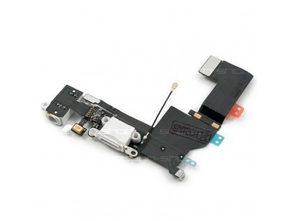 7588 iphone 5s nabijeci konektor lightning port se sluchatkovym jackem a mikrofonem bily