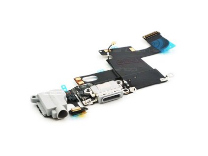 7816 7816 7816 iphone 6 nabijeci konektor lightning se sluchatkovym jackem a mikrofonem bily