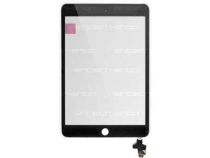 iPad Mini 3 sklo + digitizer - černý SINTECH© Premium, s IC chipem