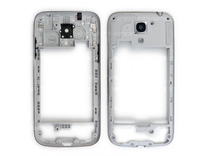 Samsung Galaxy S4 mini i9195 středový rám stříbrný