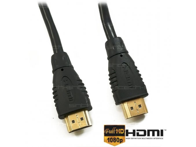 HDMI-HDMI 1.4 kabel 15m POZLACENÉ KONEKTORY