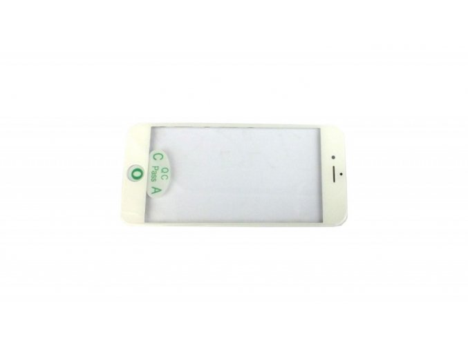 iPhone 6 Plus (5,5“) čelní dotykové sklo s rámem a OCA lepící vrstvou PREMIUM - bílé