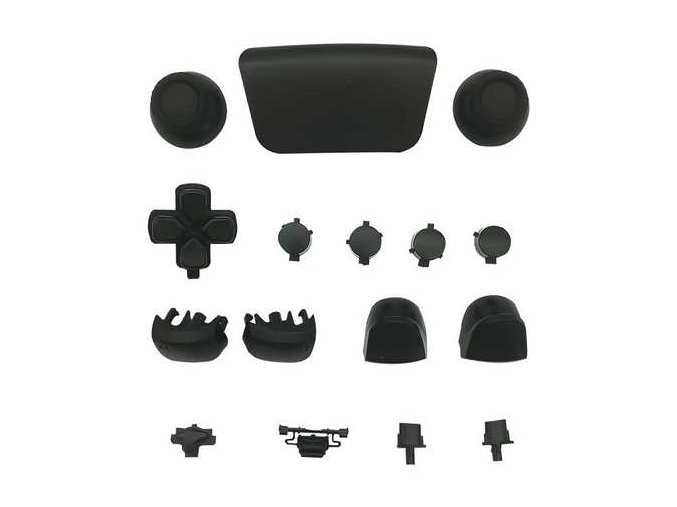 PS5 controller buttons black
