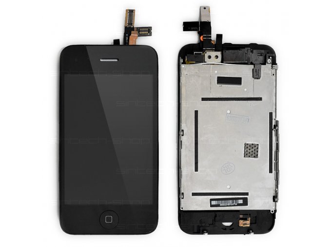 iPhone 3GS LCD kompletní díl včetně dotykové vrstvy a čelního skla