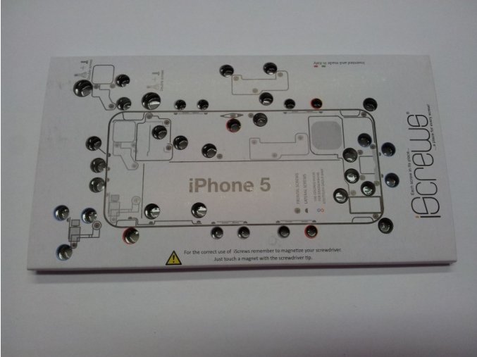 iScrews iPhone 5 organizér šroubků
