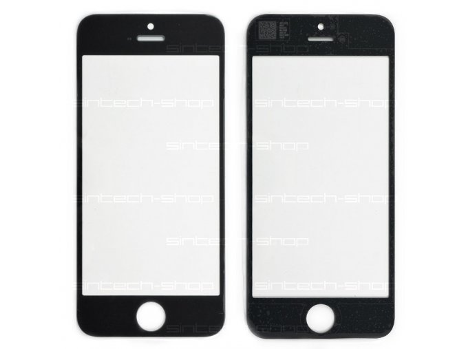 iPhone 5/5S/5C/SE čelní dotykové sklo - černé