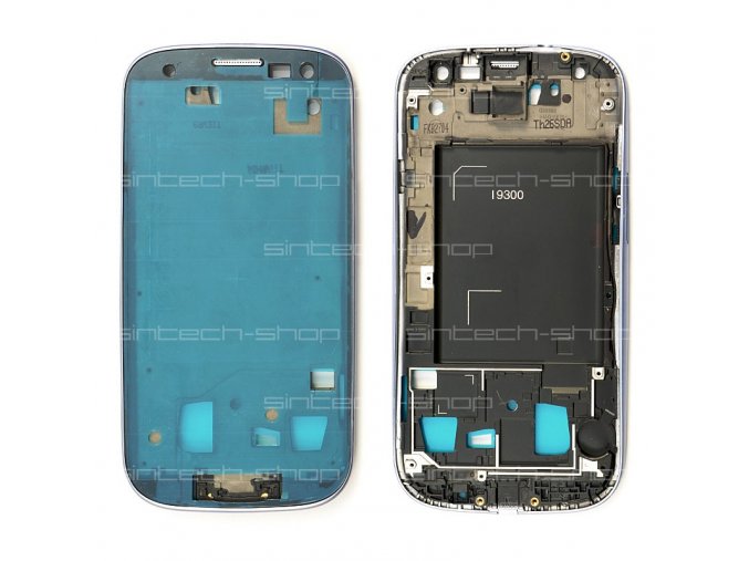 Samsung Galaxy S3  i9300 přední rám, modrý