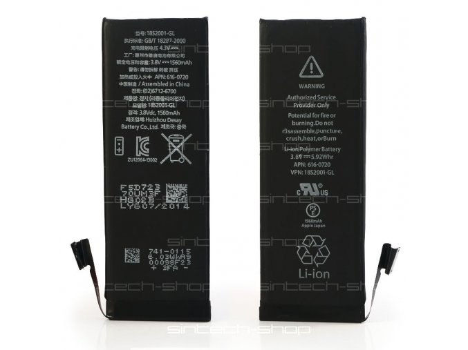 iPhone 5S baterie/akumulátor OEM