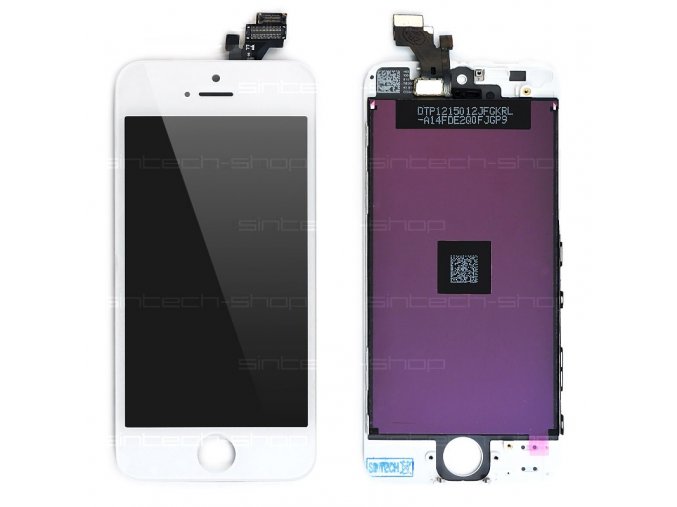 iPhone 5 LCD displej + dotyk - bílý