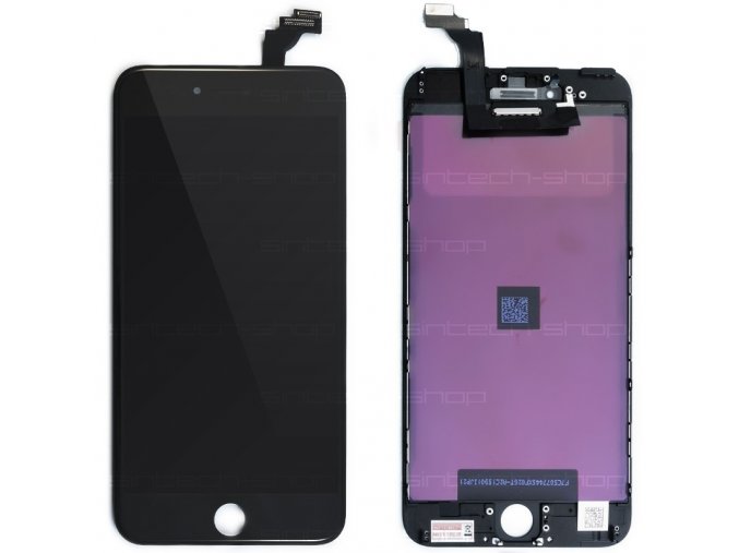 iPhone 6 Plus (5,5") LCD displej s rámem a dotykem SINTECH© Premium, černý