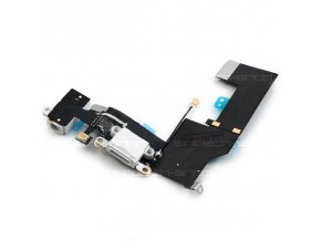 iPhone SE nabíjecí konektor Lightning port se sluchátkovým jackem a mikrofonem, bílý