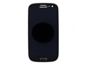 Samsung i9301 Galaxy S3 Neo Black LCD display + Dotyk + Přední kryt