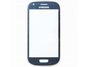 Samsung Galaxy S3 Mini sklo dotykové, čelní, modré i8190