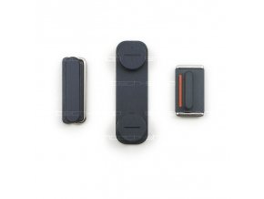 iPhone 5 set tlačítek (volume, mute, power), šedý