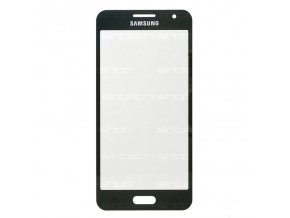 Samsung Galaxy A3 2015 (A300F) čelní dotykové sklo, černé (Midnight Black)