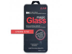 iPhone 4/4S ochranné tvrzené sklo 9H, SINTECH© Premium
