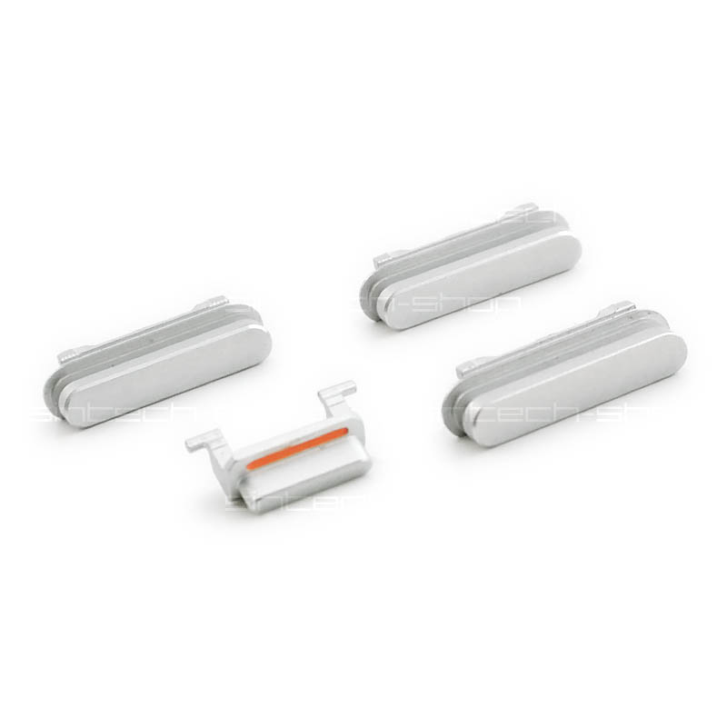 iPhone 6S stříbrný set tlačítek (volume, mute a power button)