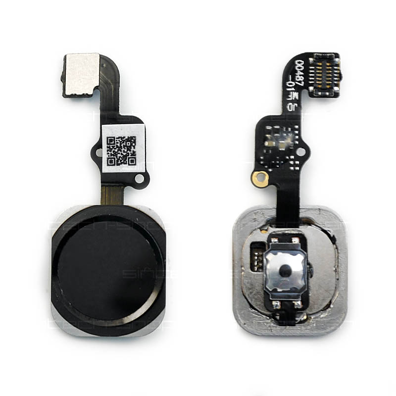 iPhone 6S / 6S Plus Home Button včetně flex kabelu - černý