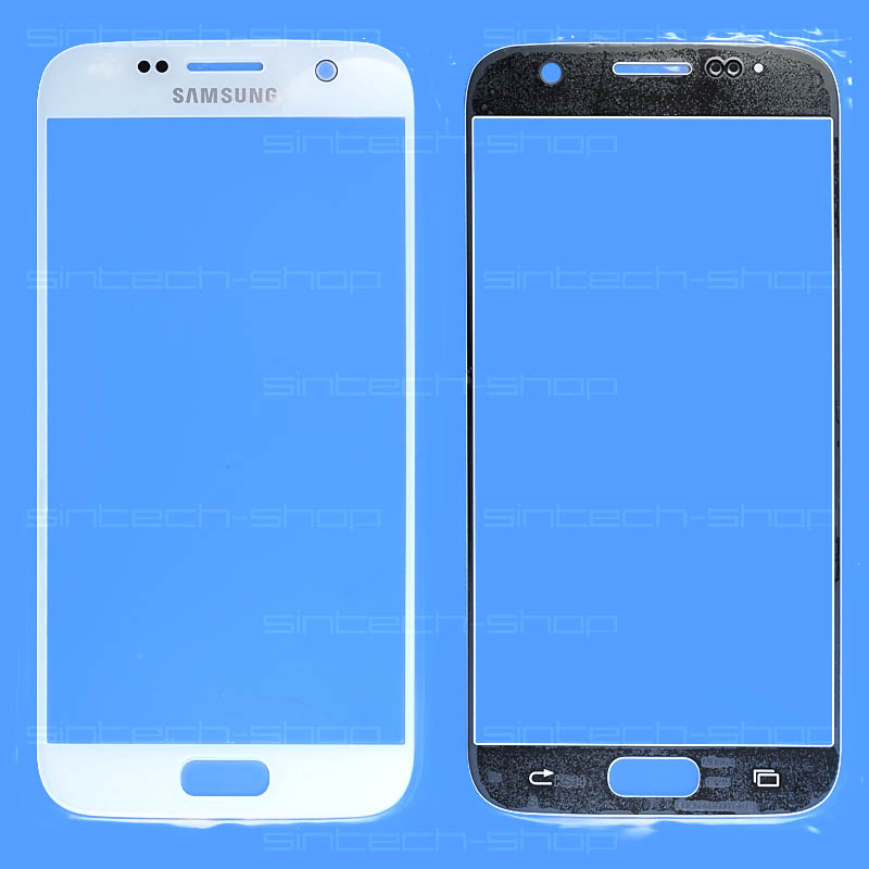 Samsung Galaxy S7 G930F bílé čelní dotykové sklo