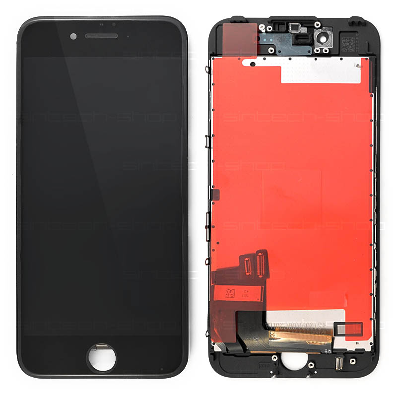 iPhone 7 (4,7") LCD displej s rámem a dotykem, černý, SINTECH© Premium