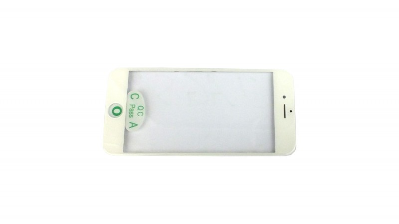 iPhone 6 Plus (5,5“) čelní dotykové sklo s rámem a OCA lepící vrstvou PREMIUM - bílé