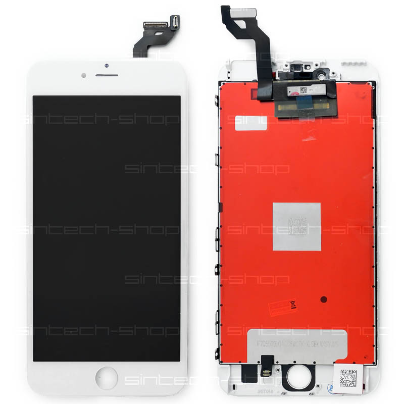iPhone 6S Plus (5,5") LCD displej s rámem a dotykem, bílý