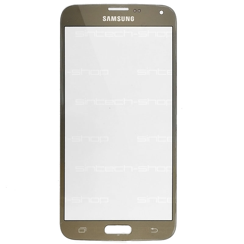 Samsung Galaxy S5 Neo G903F čelní dotykové sklo, zlaté