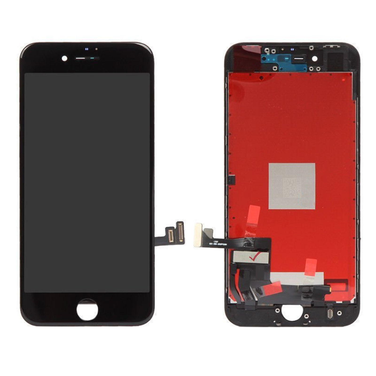 iPhone 8 (4,7") LCD displej s rámem a dotykem, černý, SINTECH© Premium