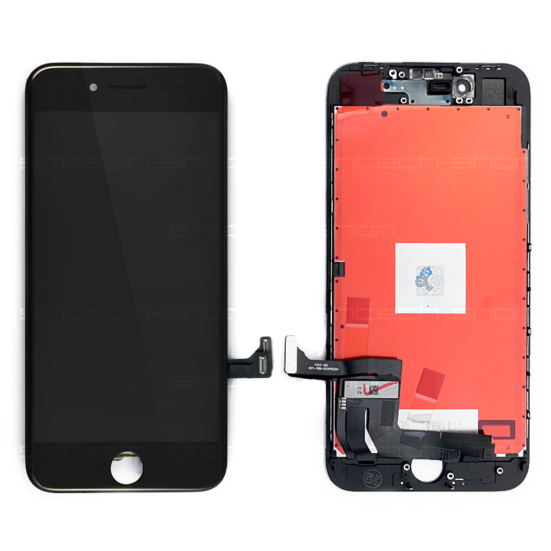 iPhone 8 (4,7") LCD displej s rámem a dotykem, černý