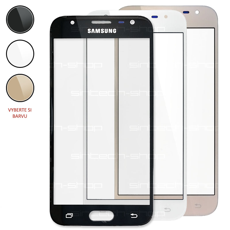 Samsung Galaxy J3 2017 (J330F) čelní dotykové sklo Barevná varianta: Stříbrno-modrá