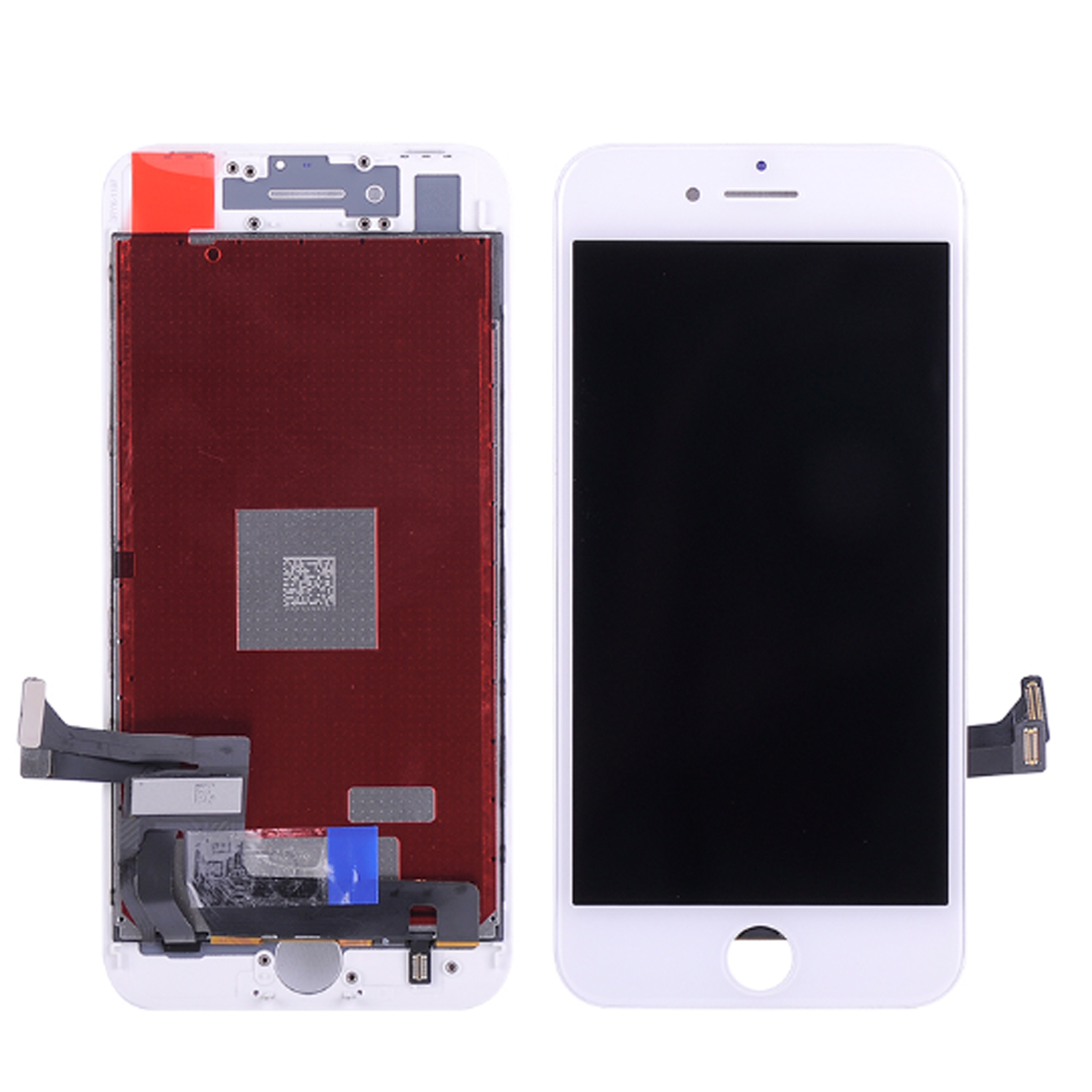 iPhone 8 Plus (5,5") LCD displej s rámem a dotykem, bílý, SINTECH© Premium