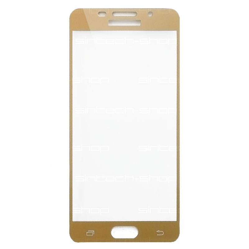 Ochranné Tvrzené Sklo 9H pro Samsung Galaxy A5 2016 Barevná varianta: Zlatá
