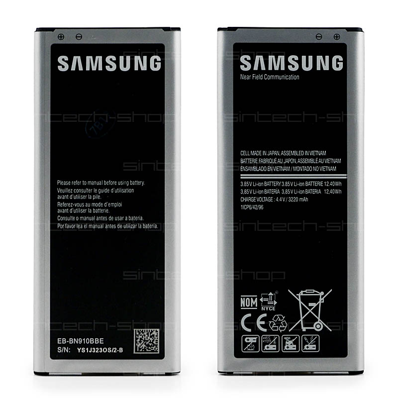 Samsung Galaxy Note 4 (N910F) EB-BN910BBE ORIGINÁLNÍ baterie