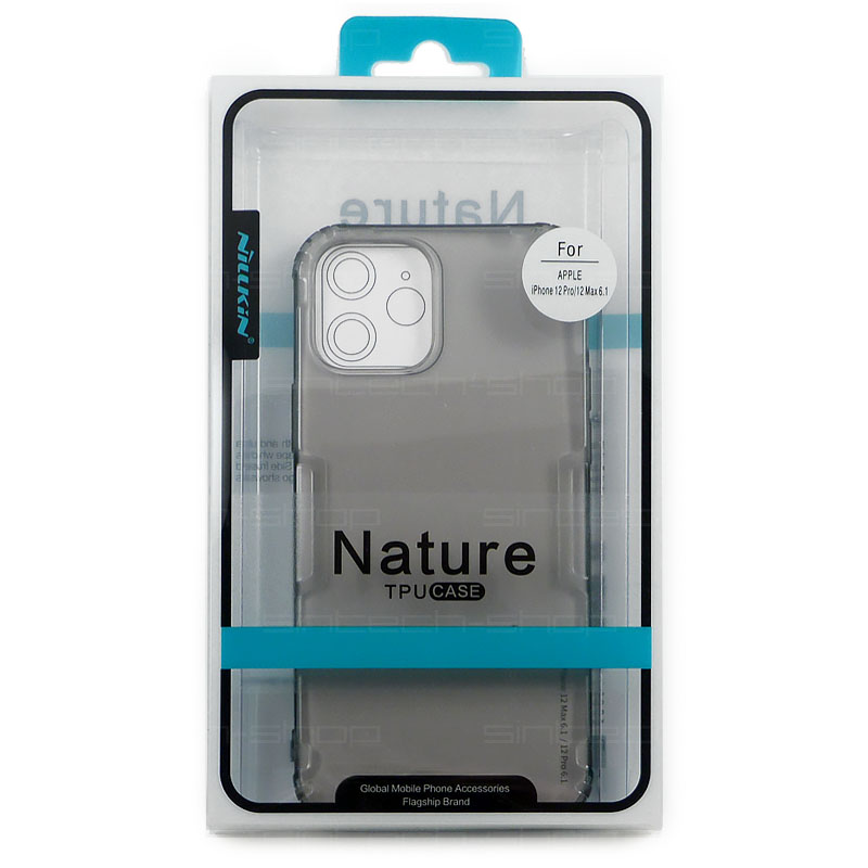 Nillkin Nature TPU Pouzdro pro iPhone 12/12 Pro (6,1"), šedé